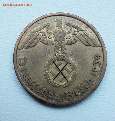ГЕРМАНИЯ 5 Рейсхпфеннигов 1939A! До 27.08.2014 - 20140825_162051