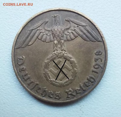 ГЕРМАНИЯ 5 Рейсхпфеннигов 1938F! До 27.08.2014 - 20140825_162130