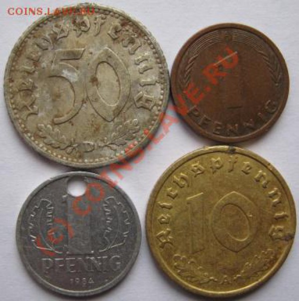 Куплю монеты Рейха 1935-1945гг. - германия