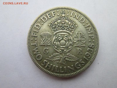 2 шиллинга ,Великобритания, 1938 г. , серебро - IMG_3077.JPG