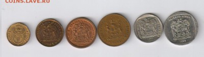ЮАР - 6 монет 1973 - 2003гг до 02.09.2014г 21-00 - ЮАР4