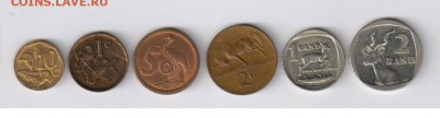 ЮАР - 6 монет 1973 - 2003гг до 02.09.2014г 21-00 - ЮАР3