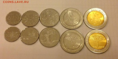 Монеты евро и других стран ЕвропыНовинка Андорра евро 2150 р - Набор 5 монет Йемен