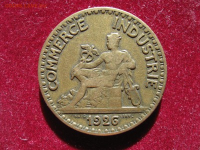 ФРАНЦИЯ 2 франка 1926. Редкий год. - Изображение 11905