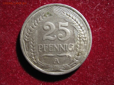 Германия 25 пфеннигов 1910 А. - Изображение 11888