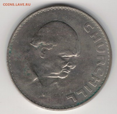 Великобритания крона 1965 Черчилль 01.09 в 22.00мск (9410) - 4-вел1965а