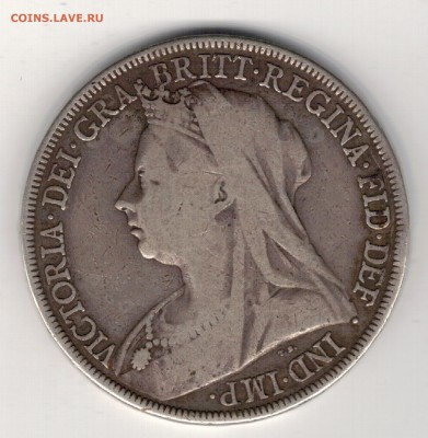Ag Великобритания крона 1893 до 01.09 в 22.00мск (9760) - 5-вел1893