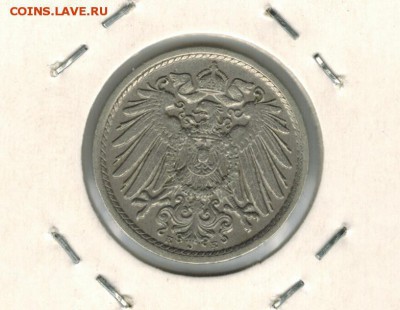 Германия 5 пфеннигов 1906 до 28.08.2014   22-00 - 2