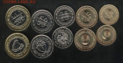 Сингапур,Пакистан,Бахрейн,Заир наборы монет Фикс - бахрейн