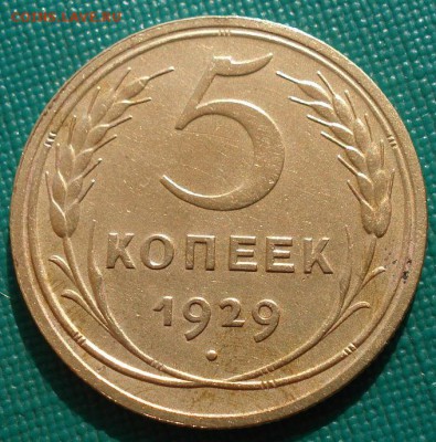 5 копеек 1929 СССР состояние! до 22:00 02.09.14 - DSC09036.JPG