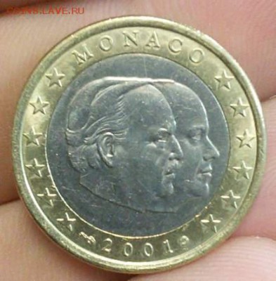 1 евро Монако 2001г. - IMG_20140828_104501_thumb