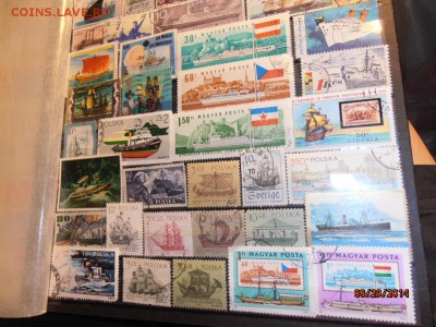 Подборка марок корабли парусники 100 ++ шт - P8290292.JPG