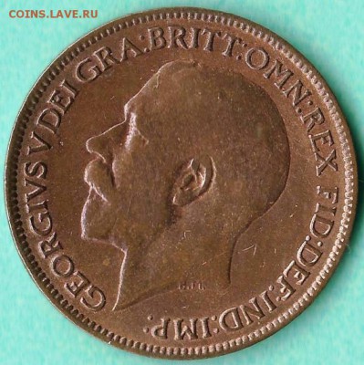 Великобритания 4 монеты 1921г. До 03.09.2014г. - Изображение 038