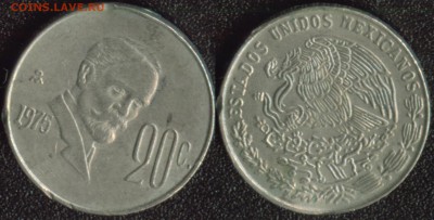 Мексика 20 сентаво 1975 до 22:00мск 02.09.14 - Мексика 20 сентаво 1975