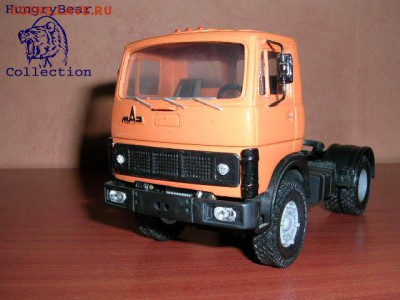 Коллекционирование масштабных моделей автомобилей - МАЗ 5433 пластик 2.JPG