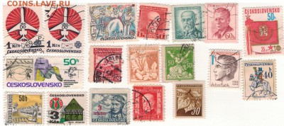 МАРКИ ЧЕХОСЛОВАКИИ ЛОТ 1 (270ШТ) ДО 04.09 В 22Ч (9010) - Изображение 019