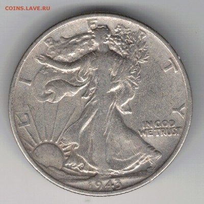 2 ДОЛЛАРА 1943 ДО 04.09.14 В 22.00МСК (9757) - 5-сша-полд1943