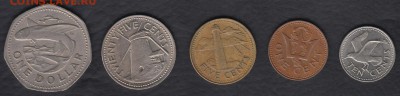Барбадос 1 цент - 1 доллар 5 монет до 02.09.2014 22-00 - Барбадос а