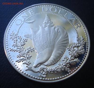 Багамы:1$ 1974 г. Ag 800 Пруф до 5.09 - DSC04379.JPG