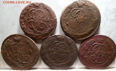 5 копеек 1764 г. СМ предпродажная оценка - P1040108.JPG