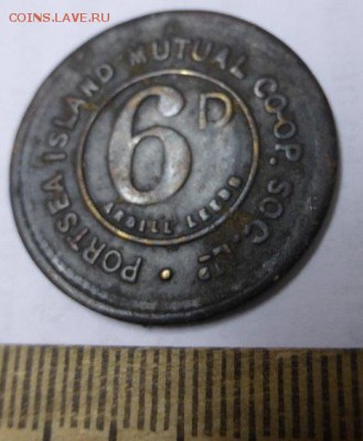 6 d, Portsea Island Mutual Co-op. Soc. ltd. Предпродажная. - англ-1