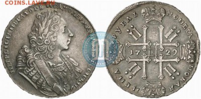 Рубль 1729 г - p_490ad23364f8a