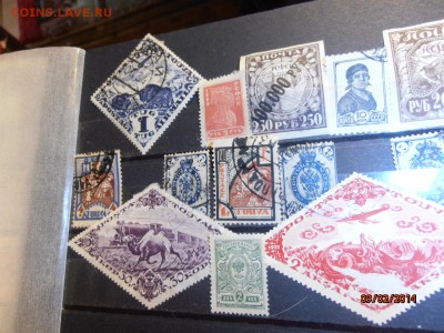 МАРКИ ТУВЫ и РОССИИ надпечатки - P9020027.JPG