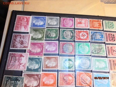 МАРКИ ГЕРМАНИЯ 3 Рейх с конца 1800-х гг надпечатки - P9020036.JPG
