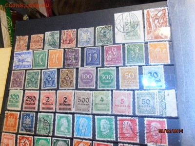 МАРКИ ГЕРМАНИЯ 3 Рейх с конца 1800-х гг надпечатки - P9020032.JPG