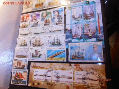 Подборка марок корабли парусники ПРОДОЛЖЕНИЕ - P9020044.JPG