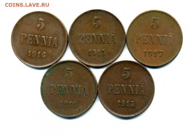 5 пенни 1913, 14, 15, 16, 17 гг. до 05.09.14. до 22-00мск - img686