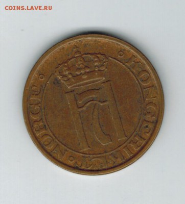 Норвегия 2 оре 1938 до 03.09.2014   22-00 - 1 6