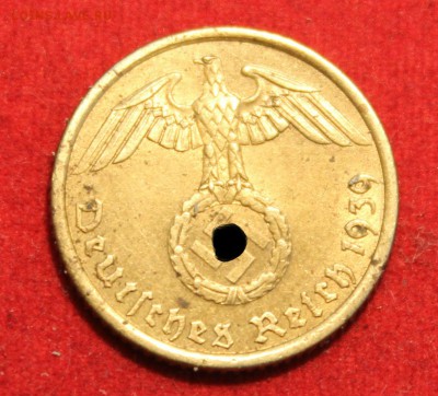 С рубля  ГЕРМАНИЯ 5 пф. 1939г. СВАСТИКА до 9.09.14г.в 22-00 - IMG_0044.JPG