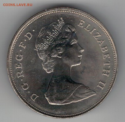 Великобритания крона 1980 Королева-мать 08.09 в 22.00 (9787) - 4-вел80