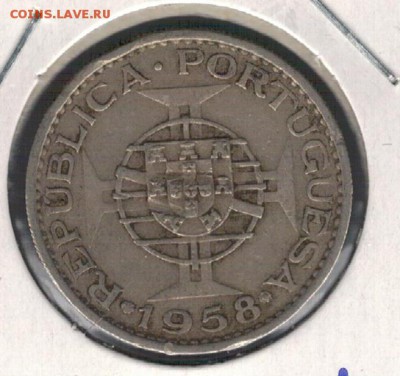 Тимор 60 сентаво 1958 до 08.09.14 в 22.00мск (9871) - 4-порт.тим