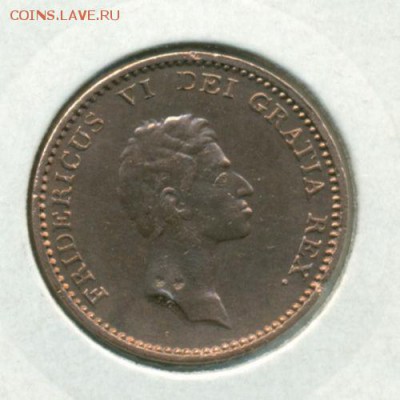 Дания 1 скиллинг 1813г на оценку - den 1 scill-2.JPG
