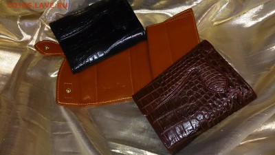 Изделия из кожи крокодила и питона. - портмоне м новая модель