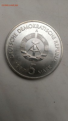 ГДР 5 марок 1987 Николай Берлин до 7.09 - 8nN2LRhZVuY