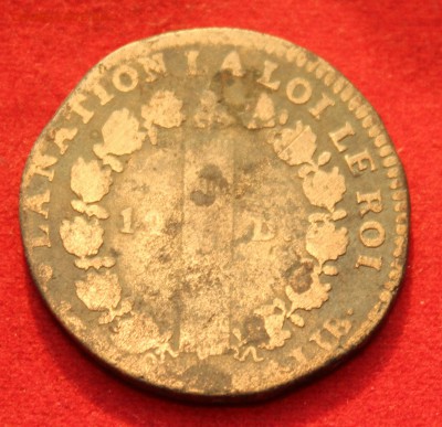С рубля СТАРАЯ ФРАНЦИЯ 12 DENIERS 1791г.ЛЮДОВИК-16й - IMG_0078.JPG
