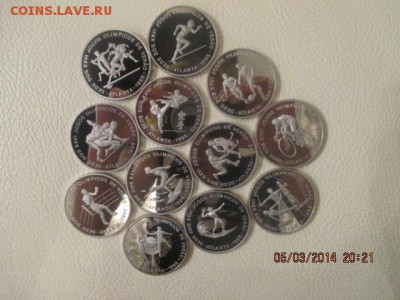 Набор Сан Томе Олимпиада 12 монет 1996 г,номинал 1000 добрас - IMG_0157.JPG