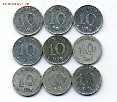 Продам шведскую серебряную погодовку за LV - 10 эре 1933-42.2