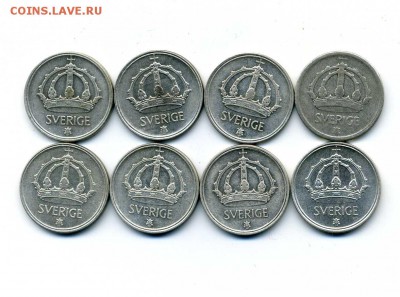 Продам шведскую серебряную погодовку за LV - 25 эре 1943-50.2