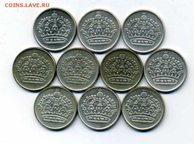 Продам шведскую серебряную погодовку за LV - 25 эре 1952-62.2