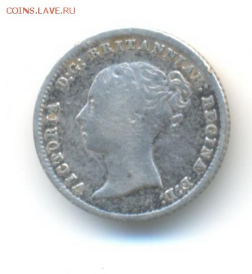Ag. британия для колоний 4 пенса 1840 . до 8.09 22:00 - 17