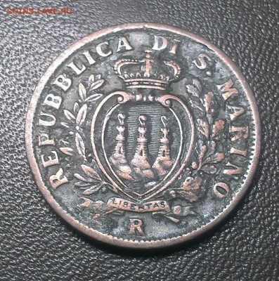 Сан Марино 10 чентезимо 1935 до 7.09 - IMAG0382