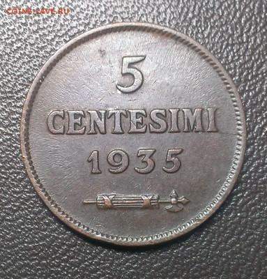 Сан Марино 5 чентезимо 1935 до 7.09 - IMAG0383