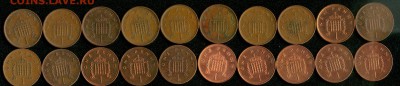Великобритания 1 пенни погодовка 1971-1997 22:00мск 10.09.14 - Image3