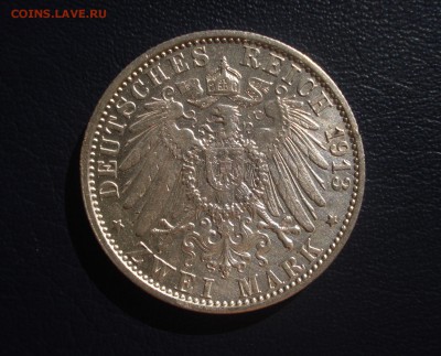 Пруссия, 2 марки 1913, 25 лет правления XF - Реверс.JPG