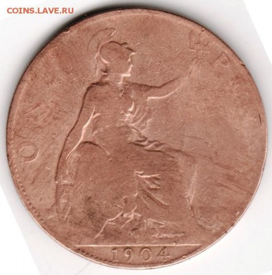 Одно пенни 1904 Великобритания до 12.09.14 в 22.00 - Scan-140906-0017