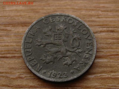 Чехословакия 2 геллера 1923 цинк до 08.09.14 в 21.00 М - IMG_4384